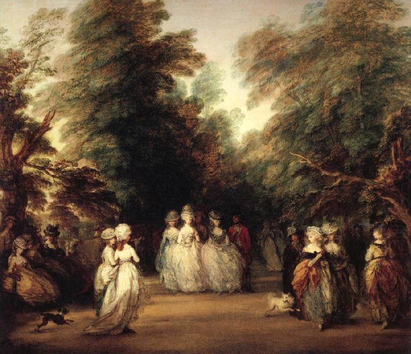 The mall in St.James's Park, Thomas Gainsborough